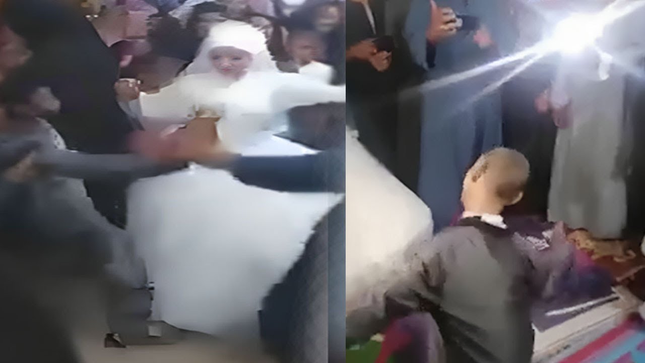 عايز حد عاقل يفهمنى ازاى عريس مريض مش قادر يتحرك يتجوز ويصوره وهو بيعمل كده يوم فرحه !