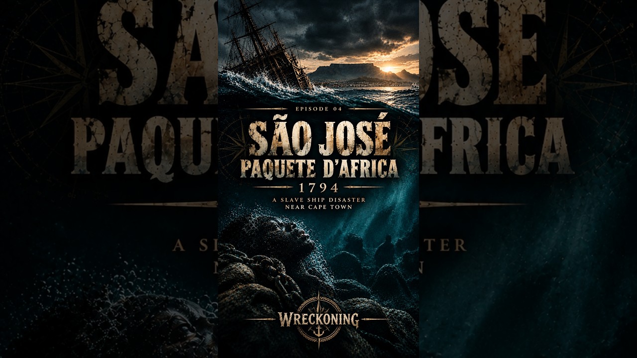 The Slave Ship Beneath Cape Town | São José #Shipwreck #DarkHistory #Wreckoning