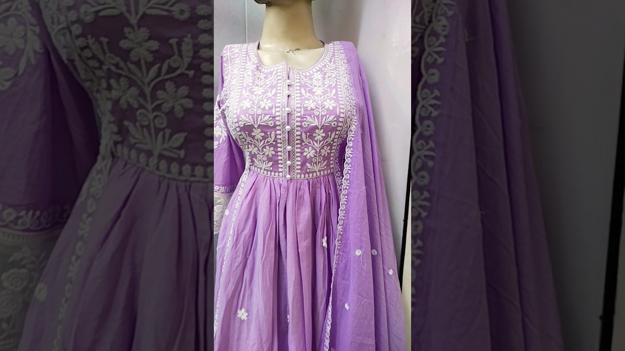 Beautiful Cotton frock suit design | 