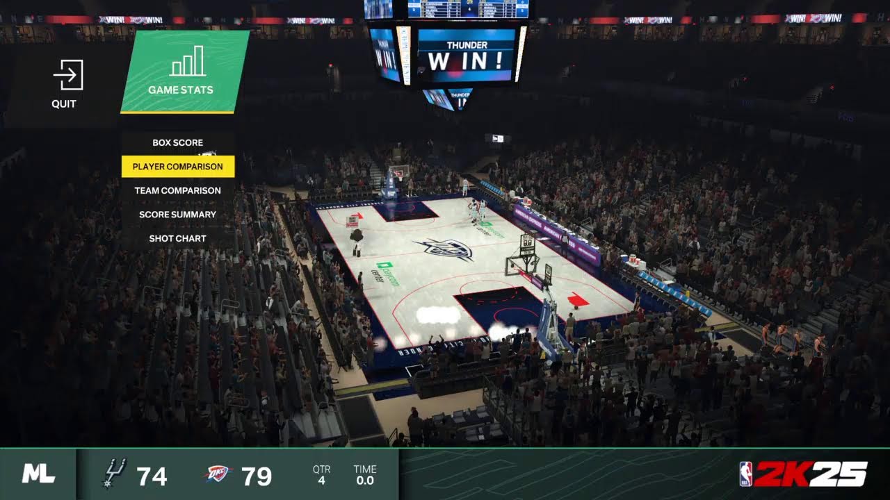 OKC Thunder vs SA Spurs /