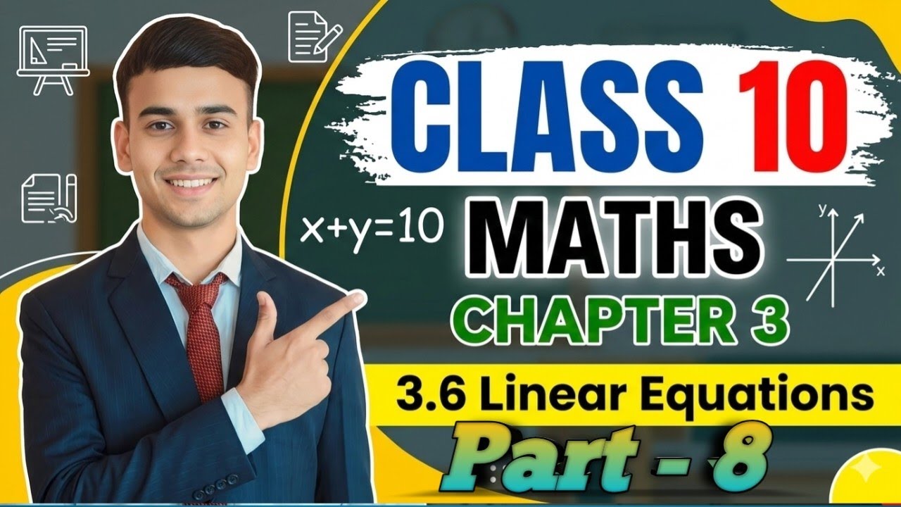 Class-10 Maths (ch-3, 3.6 ,Question:-1,(iii)(iv)(v) )