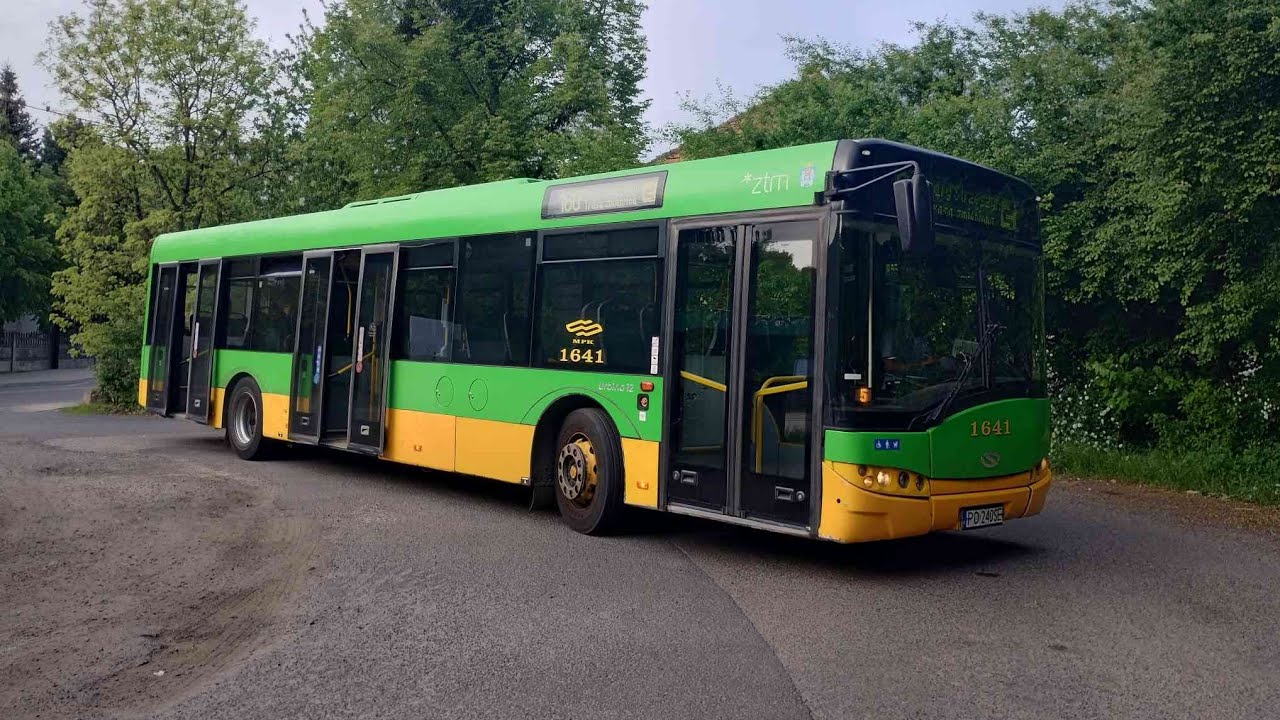 MPK Poznań | Linia 160 | Garbary PKM - Stary Strzeszyn | Solaris Urbino 12 III #1641