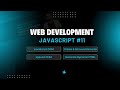 Session 11 - JavaScript DOM (Part 2)