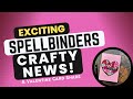 Must See! Lots of EXCITING Spellbinders Crafty News! #cardmaking #papercraft