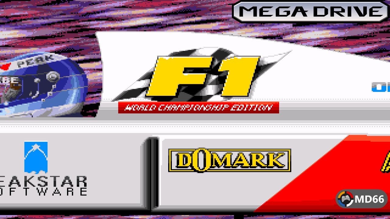 F1 World Championship Edition - MEGA DRIVE