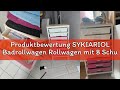 Produktbewertung SYKIARIOL Badrollwagen Rollwagen mit 8 Schubladen, Schubladenwagen Rollcontainer mi