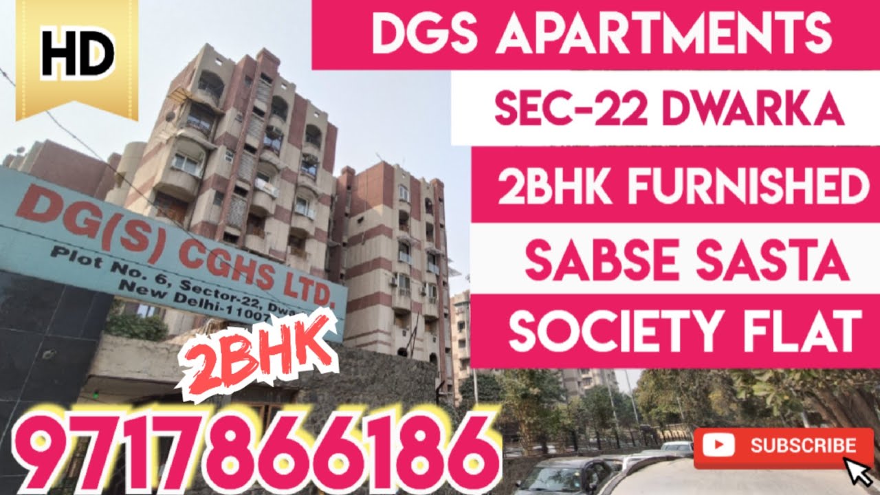 DGS APARTMENTS Sector22 Dwarka SABSE SASTA 2Bhk Flat In Dwarka