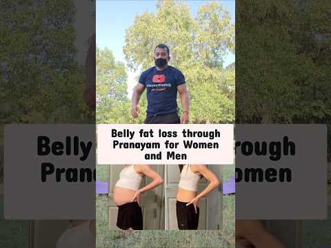 4 Pranayam for Bellyfat loss for Women and Men #nogym #pranayama #bellyfatloss #fatloss
