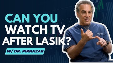 Can You watch TV after LASIK?