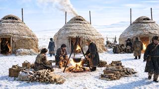 How Ancient Chinese Survived in Camps on the Open Steppe at -50°C (-50°F) Without Freezing To Death