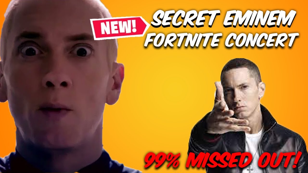 Hidden Eminem Concert In Fortnite (CRAZY!!) YouTube