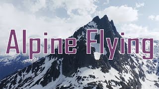 Frozen Alpine Lake || Cinematic FPV+DJI Combined