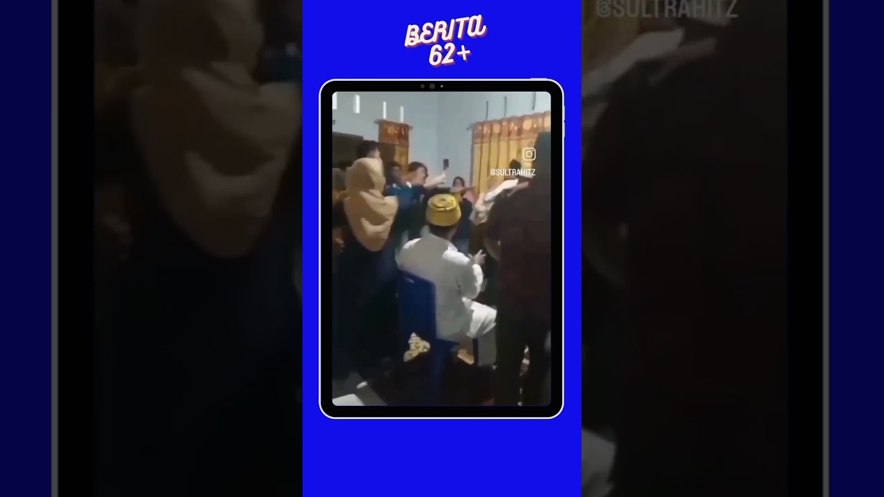 Viral pengantin pria di Ternate, Maluku Utara dipukul oleh wali nikah pengantin wanita