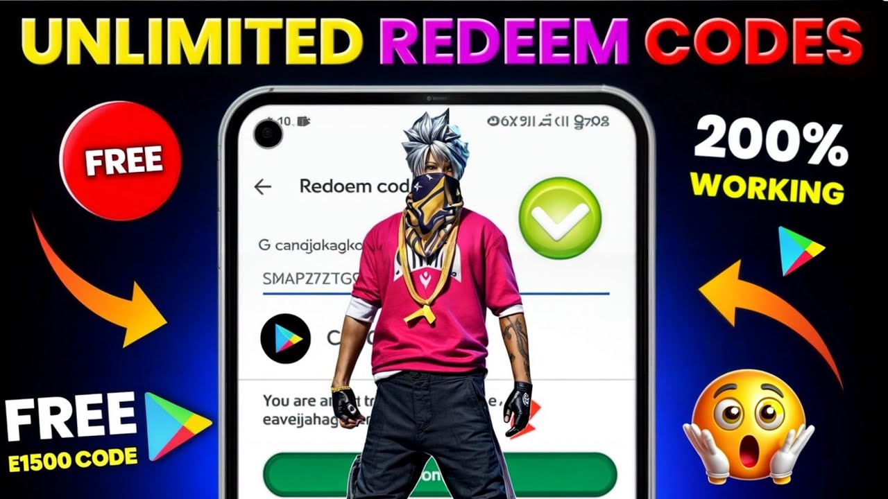 Best Free Redeem Code App 2025🔥 How To Get Free Google Play Redeem Code ...