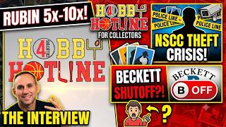 Beckett shutoff, National Thefts & Rubin 5x-10x Hobby Hotline E397