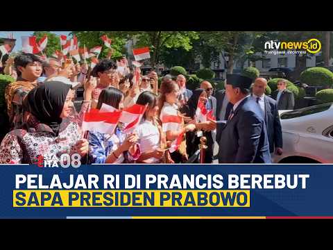 [LIVE] Pelajar RI di Prancis Berebut Sapa Presiden Prabowo | ASTA CITA 08
