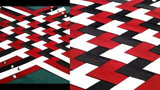 ADVANCED FABRIC WEAVING TUTORIAL(Pt 2A):As Simple as ABC #diy #sewing
