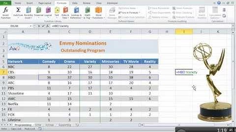 Creating Defined Names