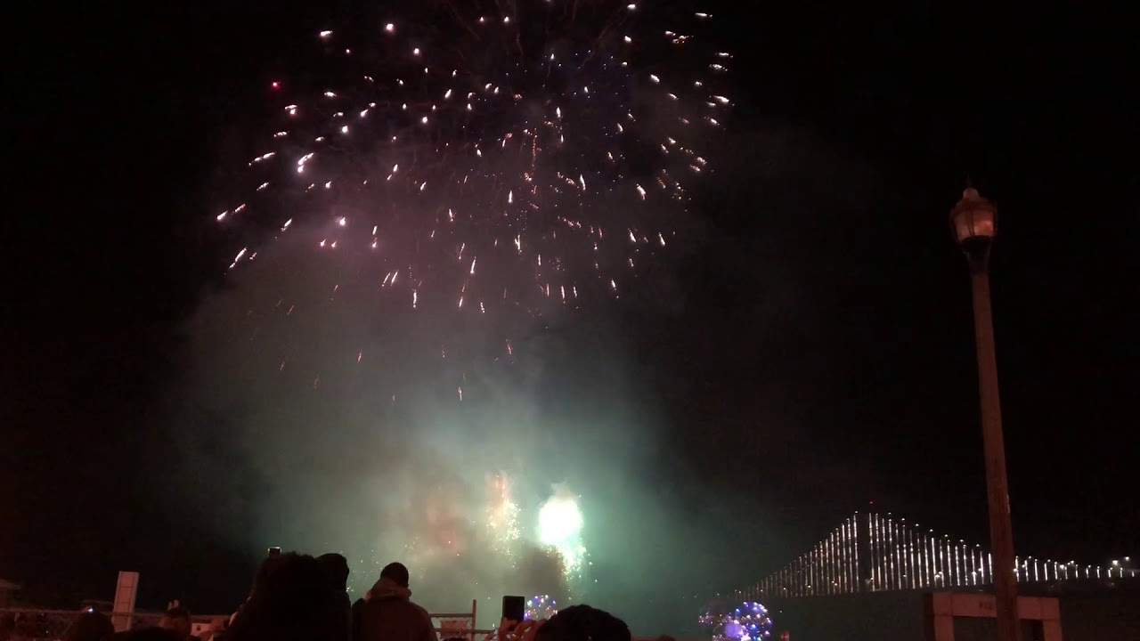 Grand Finale San Francisco New Years Fireworks Show 2020 YouTube