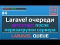 Laravel очереди: автостарт после перезагрузки сервера, вылета процесса и на vps | Supervisor