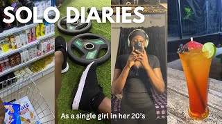 Solo Girl Glow-Up 🌸 Gym, Self-Care & Movie Date Vlog screenshot 1