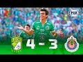 León - Guadalajara [4-3] | GOLES | Jornada 5 | Liga MX