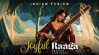 Indian Instrumental Soulful Fusion | Petrichor Skies – Tabla, Sarangi & Bansuri – Deep Work