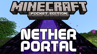 How to Make a Nether Portal in Minecraft PE