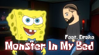 MONSTER IN MY BED f. Drake AI (SpongeBob Rap Music Video)