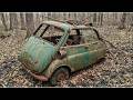 Asmr Car Restoration! Full Restoration of a BMW Isetta 300 from Total Disrepair to Looking New