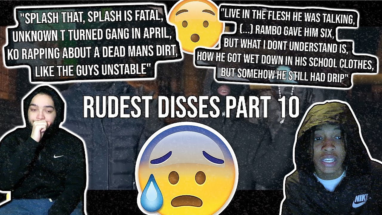 THIS ONE WAS WILD 🤦🏽‍♂️😟 | RUDEST DISSES IN UK DRILL PART 10 (REACTION)