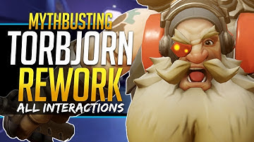 Overwatch Mythbusters - Torbjorn REWORK Abilities and Interactions