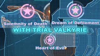 [Honkai Impact 3] 3 Challenge on Chapter 32 with trial valkyrie