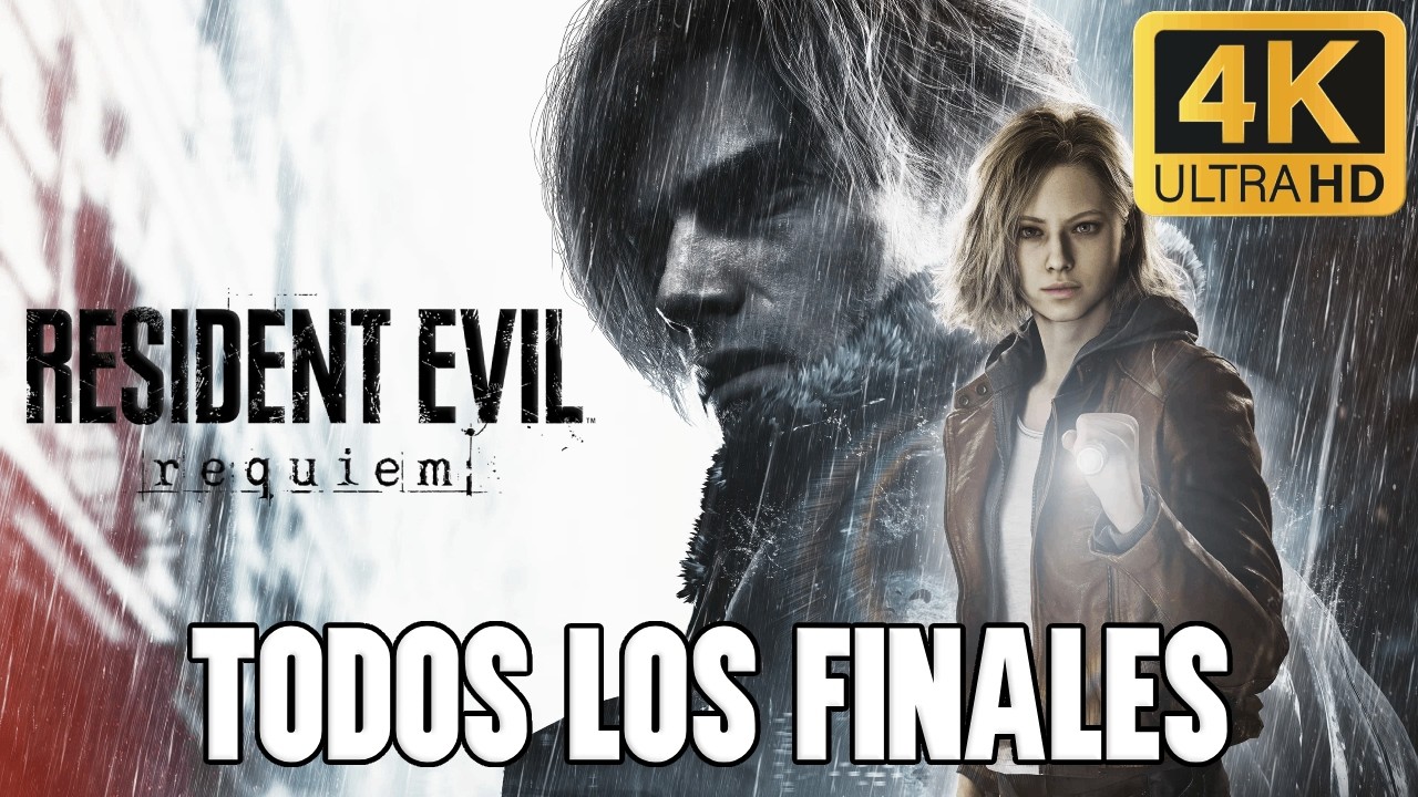 RESIDENT EVIL REQUIEM | TODOS LOS FINALES EN ESPAÑOL SIN COMENTARIOS [4K 60FPS]