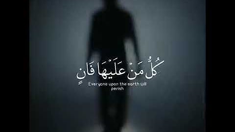 قرآن كريم تلاوة جميلة || كل من عليها فان بصوت احمد خضر