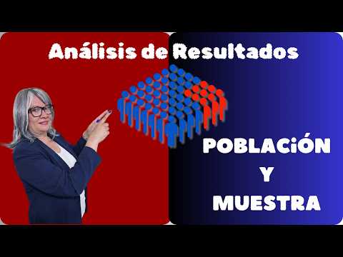 ¿Cómo calcular POBLACIÓN y MUESTRA  para Análisis Estadísticos?  ✅