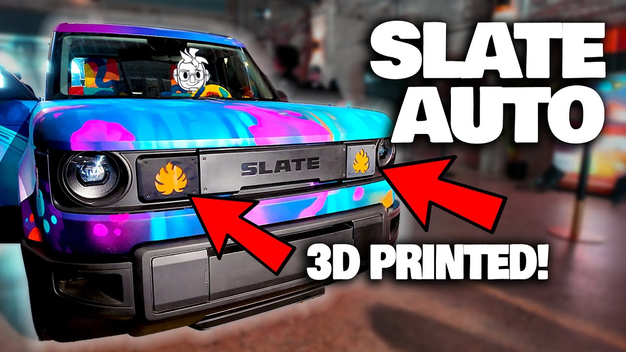 Slate Auto! 3D Printing Friendly Truck!