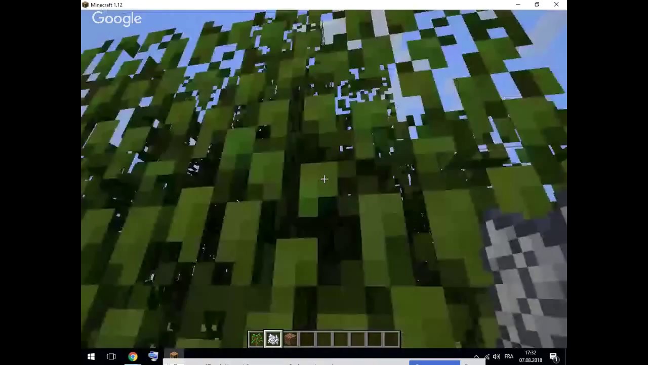 Tuto Comment faire pousser un arbre sur Minecraft - YouTube