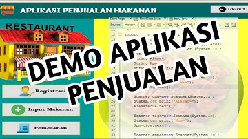 DEMO APLIKASI PENJUALAN MAKANAN - JAVA NETBEANS