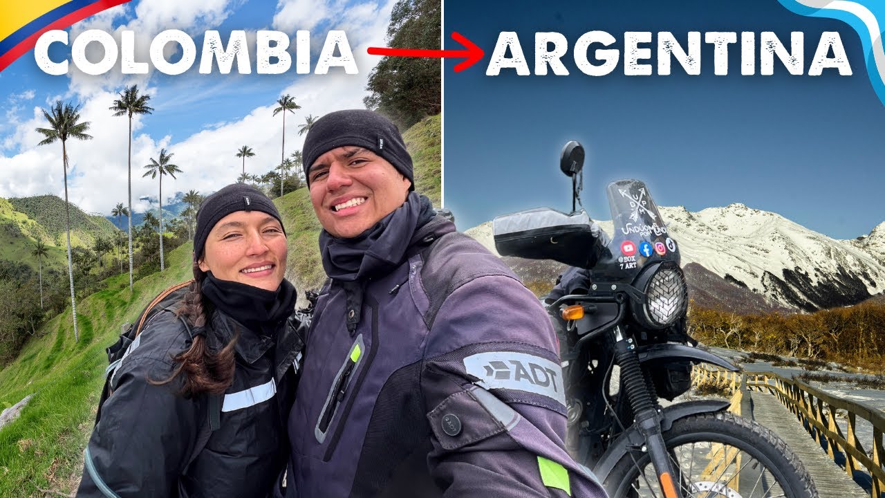 👉ASI SE VE 1 AÑO VIAJANDO EN MOTO POR SURAMÉRICA