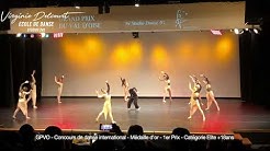 Concours de danse international - Grand Prix du Val d'Oise GPVO - Médaille d'or - catégorie Elite