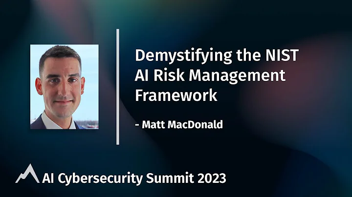 Demystifying the NIST AI Risk Management Framework