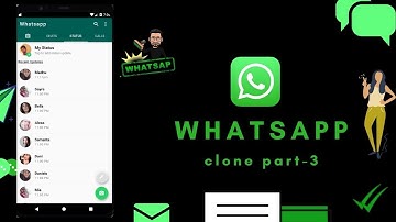 whatsapp - UI - flutter || simple tutorials for beginners || Whatsapp clone - part - 3