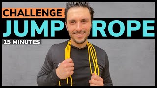 HIIT Jump Rope Calorie Burn Workout // 15 Minute Jump Rope Challenge