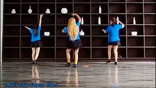 Guilty Pleasure Line Dance||Demo by Tayuka Karamoy & Mel's Star Dance Class