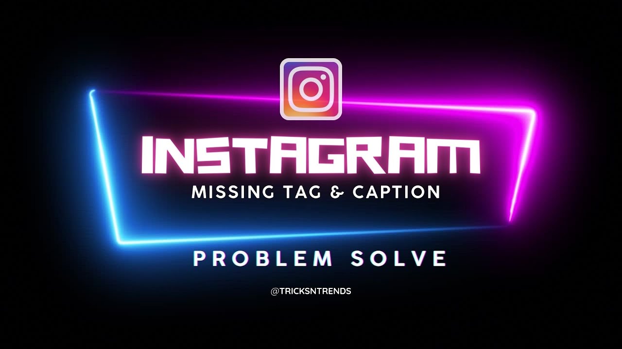 Instagram Captions & Hashtags NOT Showing Problem Solved YouTube