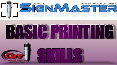 Signmaster v3.5 Tutorial voor beginners | Volledige tutorial van 8 minuten