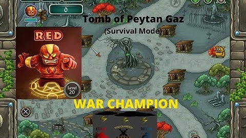 Incursion The Thing - Tomb of Peytan Gaz - Survival Mode 62 Waves (Is hero Red the best?)