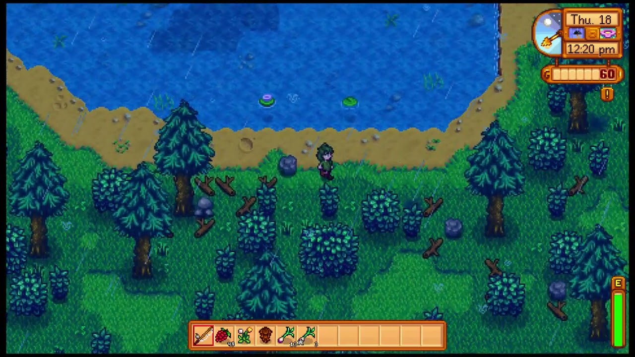 Stardew Valley: Bass Fishing