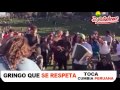 GRINGOS TOCANDO CUMBIA PERUANA